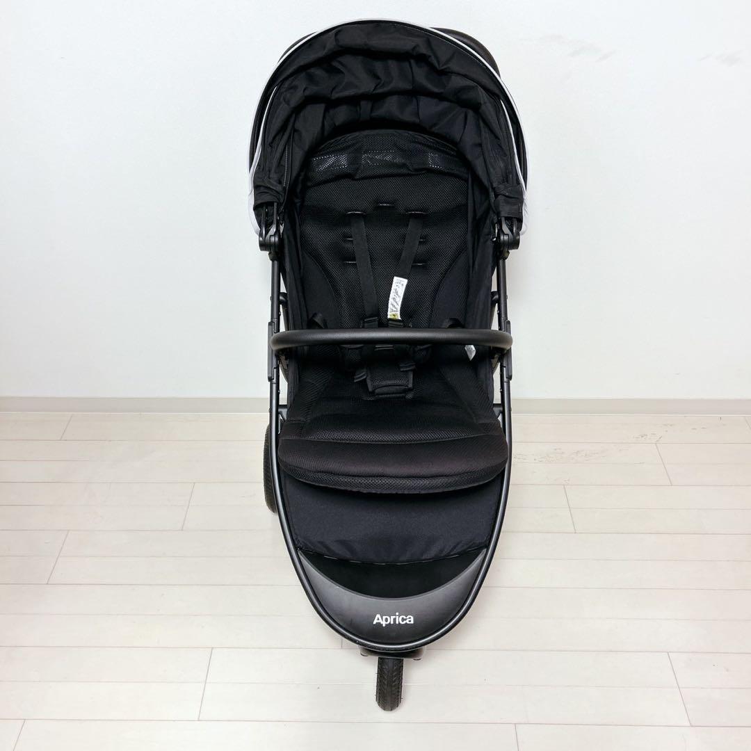 【極美品】Aprica スムーヴ プレミアム ABベビーカー 専用マット付き