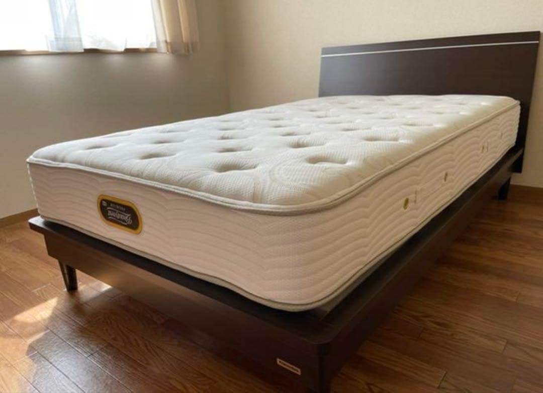 シモンズ ビューティレストプレミアム ゴールデンバリュー最新モデル 羊毛パッド付