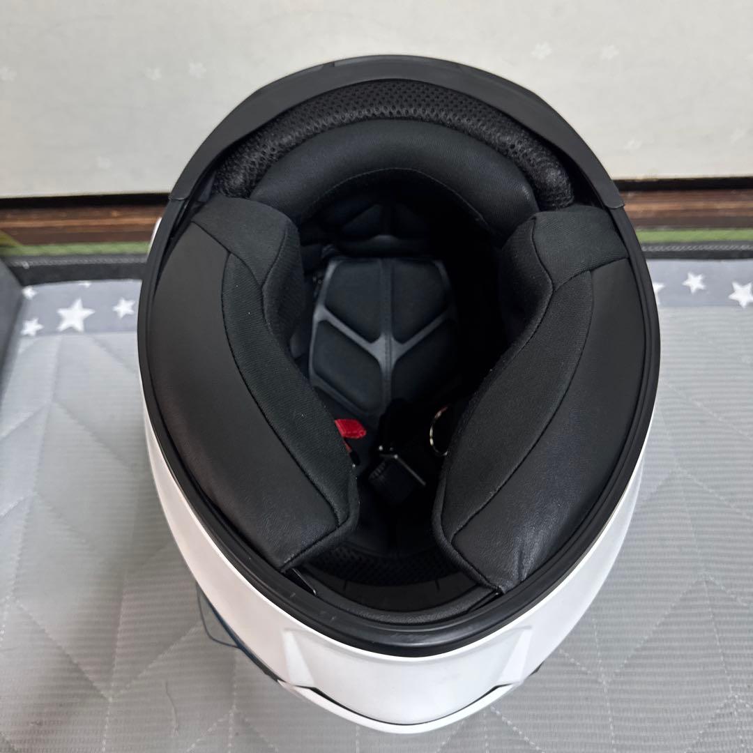kabuto shuma フルフェイスヘルメット　白　ホワイト　Lサイズ