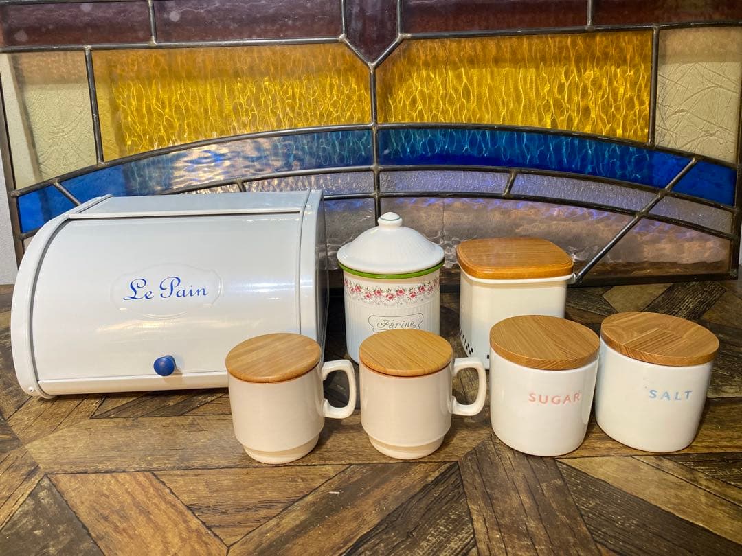 マニーローズ キャニスターセット 野田琺瑯パンケース ロールトップブレッド缶