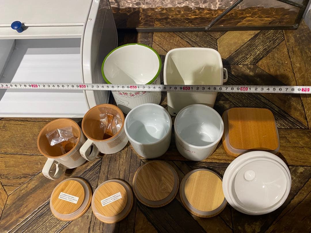 マニーローズ キャニスターセット 野田琺瑯パンケース ロールトップブレッド缶