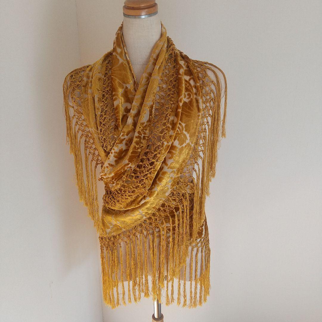 SONIA JOHNES ロングシージョ ゴールド