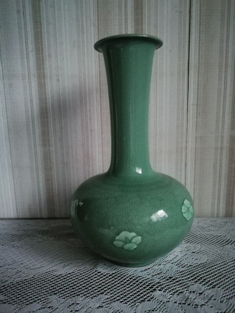高麗磁器（青磁）花瓶