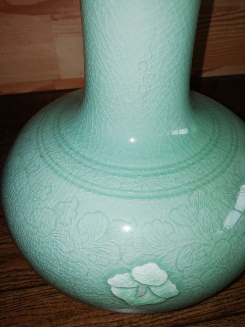 高麗磁器（青磁）花瓶