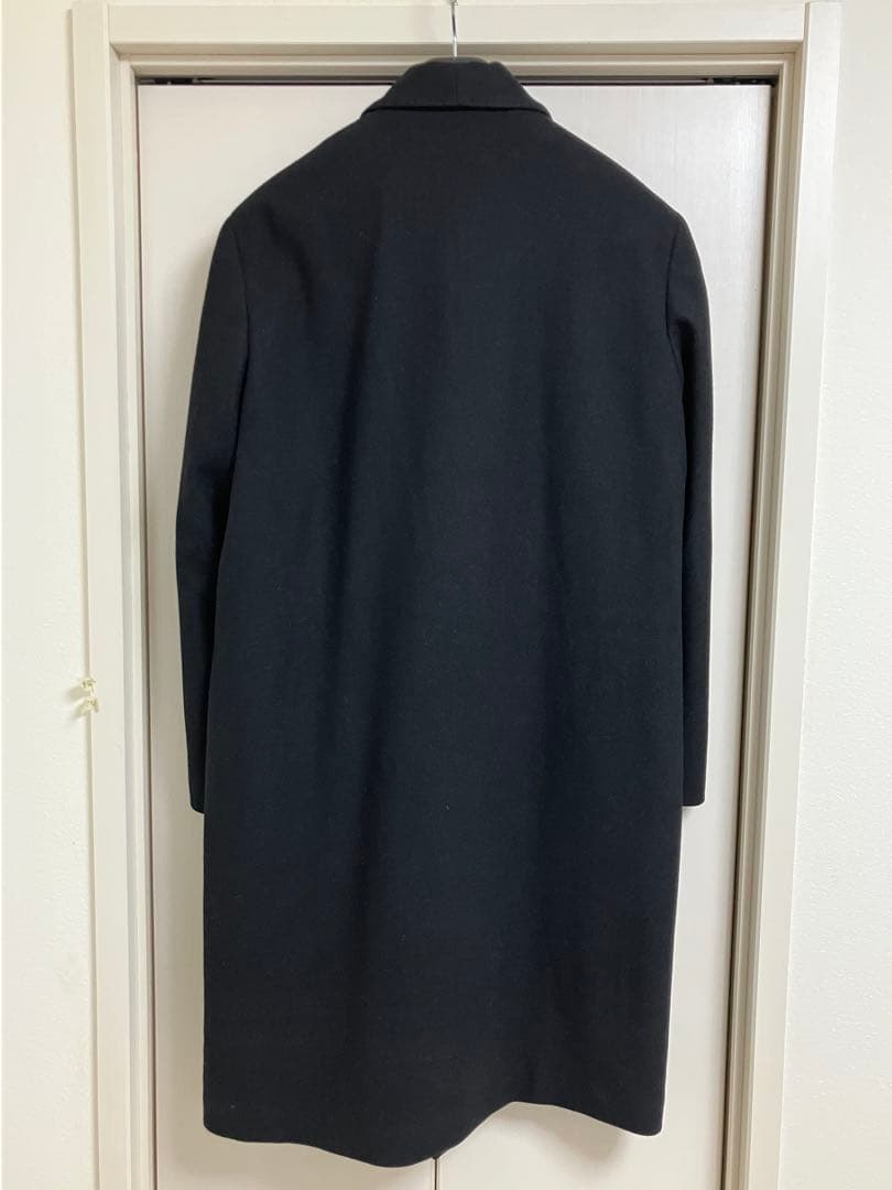 UNIQLO & LEMAILE チェスターコート カシミヤ混 黒