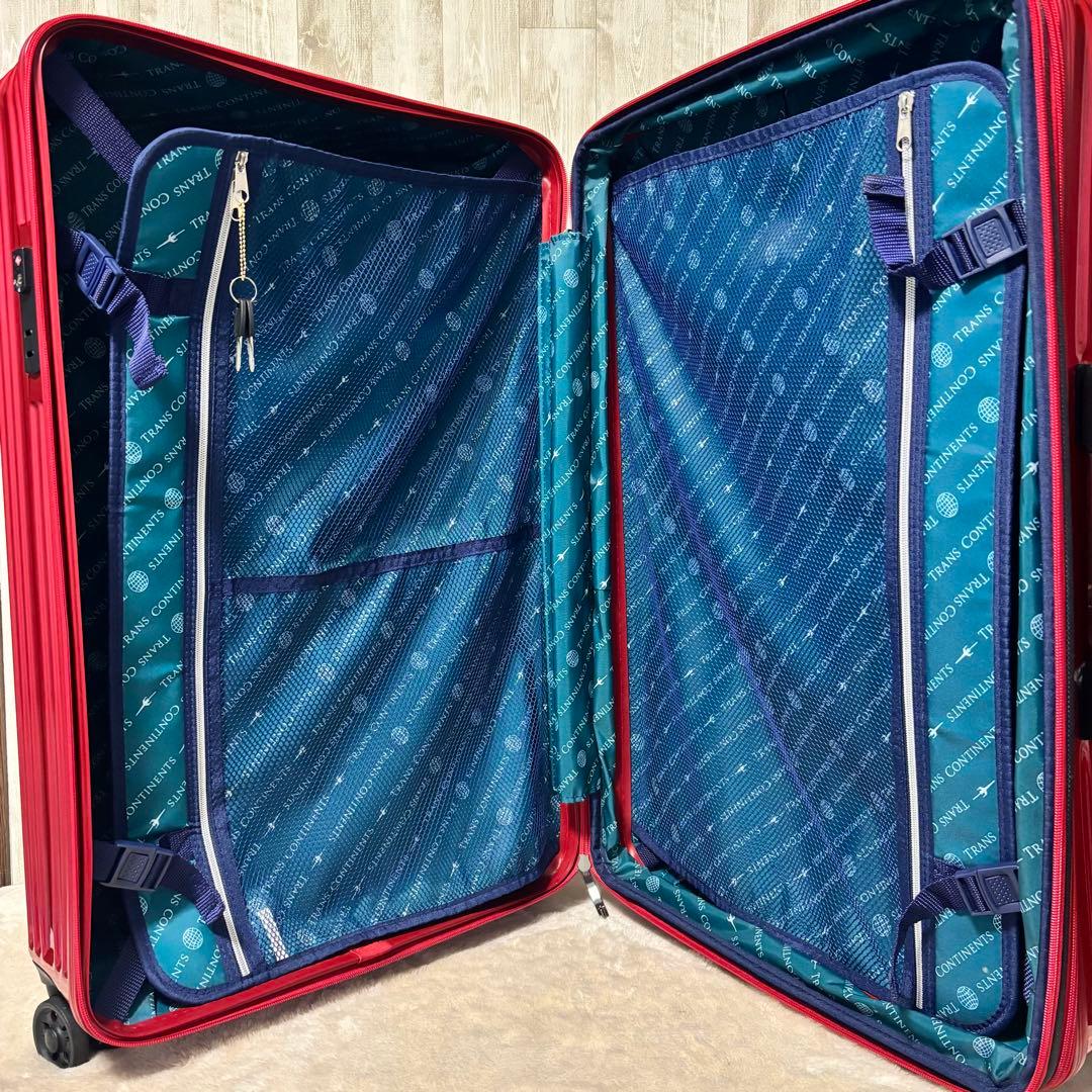 トランスコンチネンツ スーツケース 中型 65-75L 1週間以上用