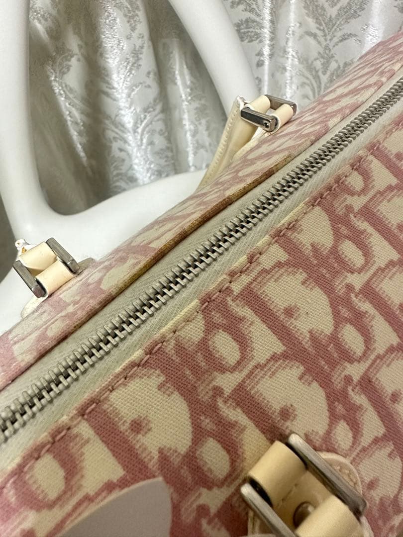 Dior ディオール トロッター フラワーボストン バッグ