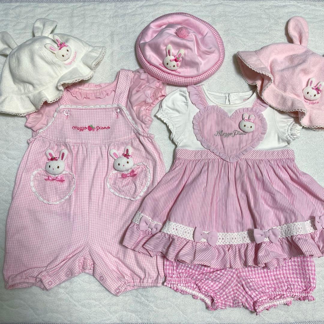 メゾピアノ　立体うさぎ　水着