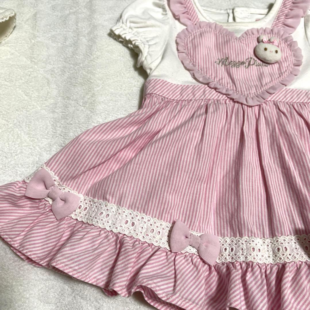 メゾピアノ　立体うさぎ　水着