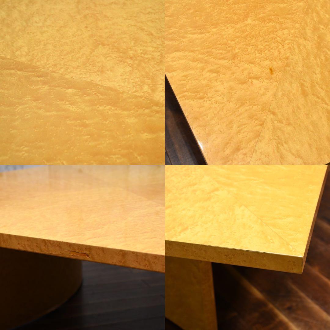 DAI32 IDC大塚家具 スプレンダー センターテーブル バーズアイメープル