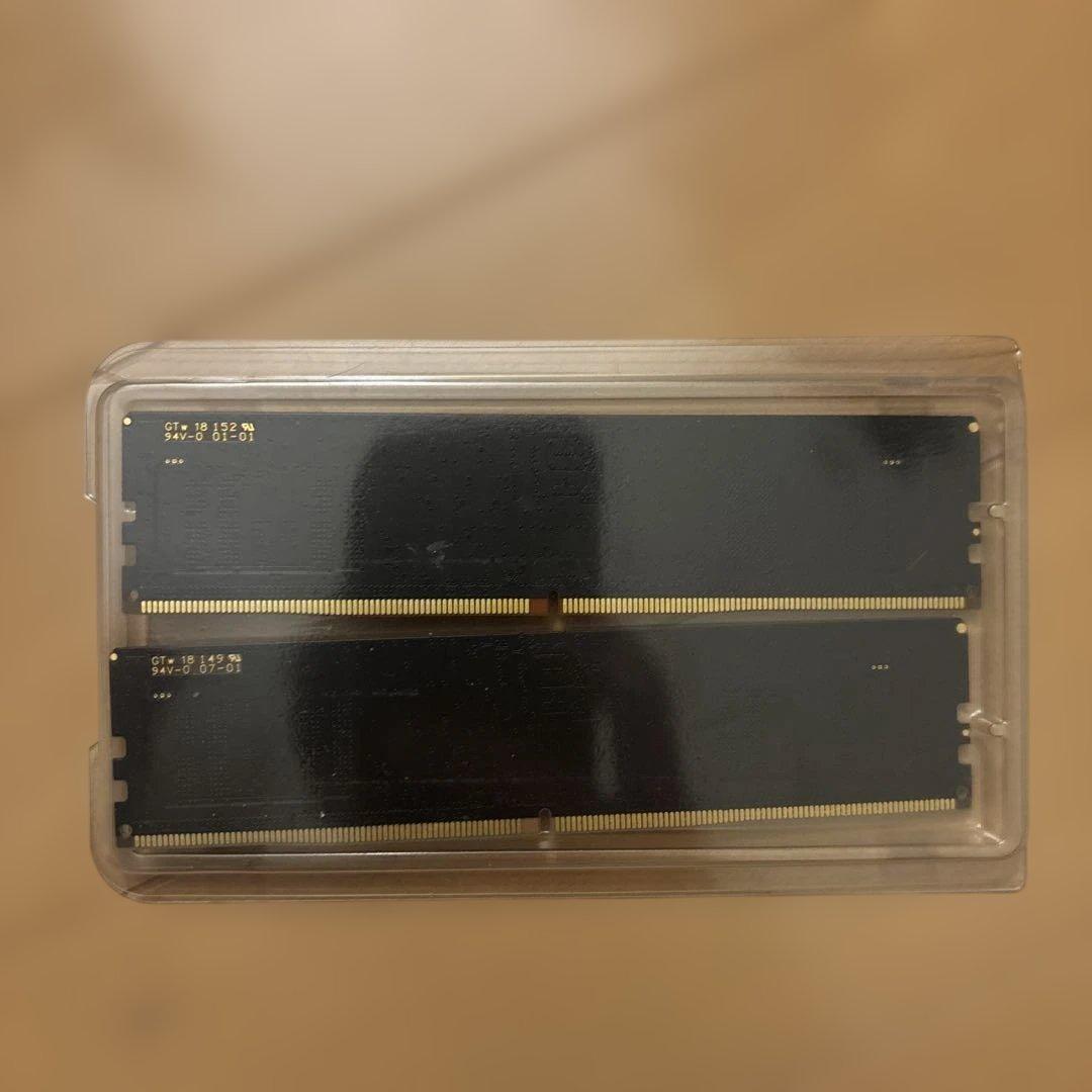 Crucial DDR5 8GB×2 4800MHz メモリ