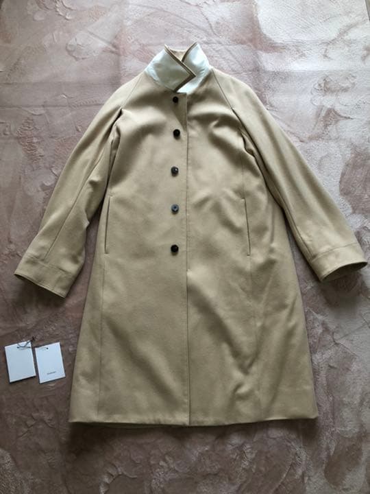 美品　OVERCOAT オーバーコート大丸製作所　ウールステンカラー