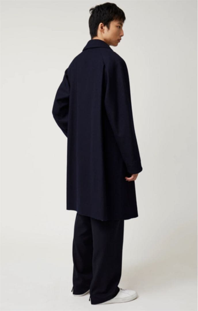 美品　OVERCOAT オーバーコート大丸製作所　ウールステンカラー