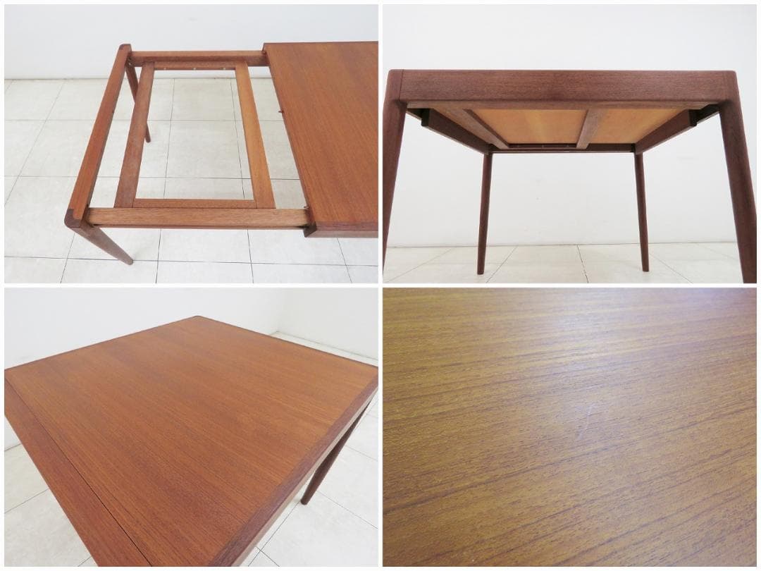 ★美品★青林製作所 ティファニー ダイニングテーブル チーク ジャパニーズモダン