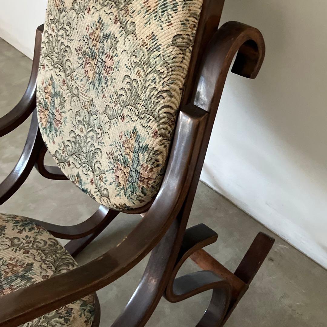 レトロ　アンティーク　ヴィンテージ　昭和　古家具　古民家　ロッキングチェア　椅子