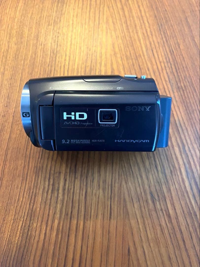 SONY ハンディーカム ビデオカメラ HDR-PJ670 箱あり 説明書あり