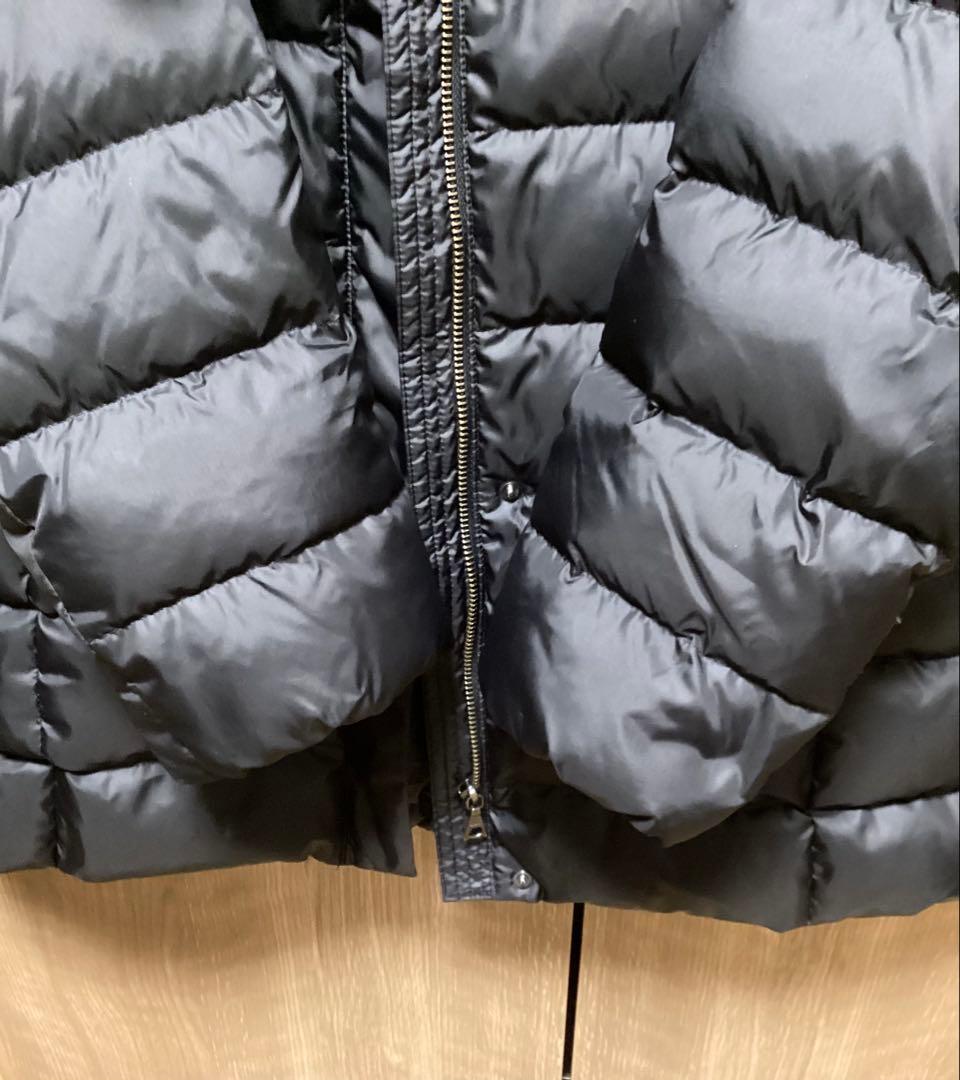 24AW 美品インディヴィ【洗える／撥水】ミドル丈ウォッシャブルダウンコート