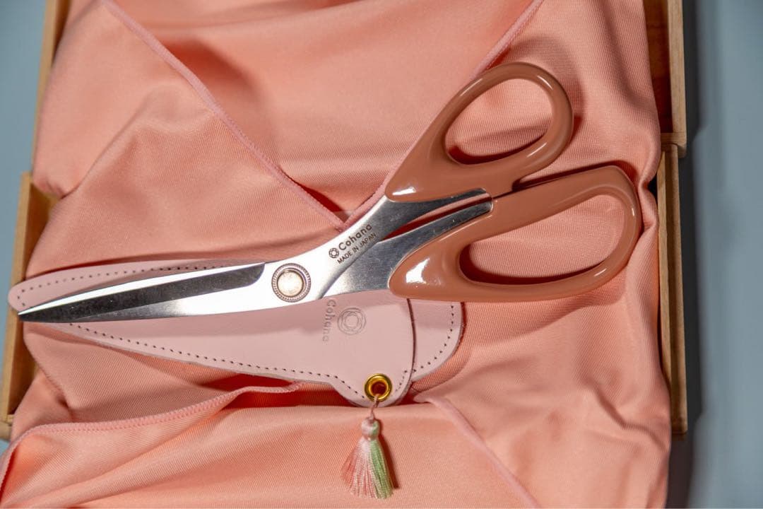 新品未使用 Cohana 大ばさみ 2025 春 限定 完売 さくら 桐箱入り