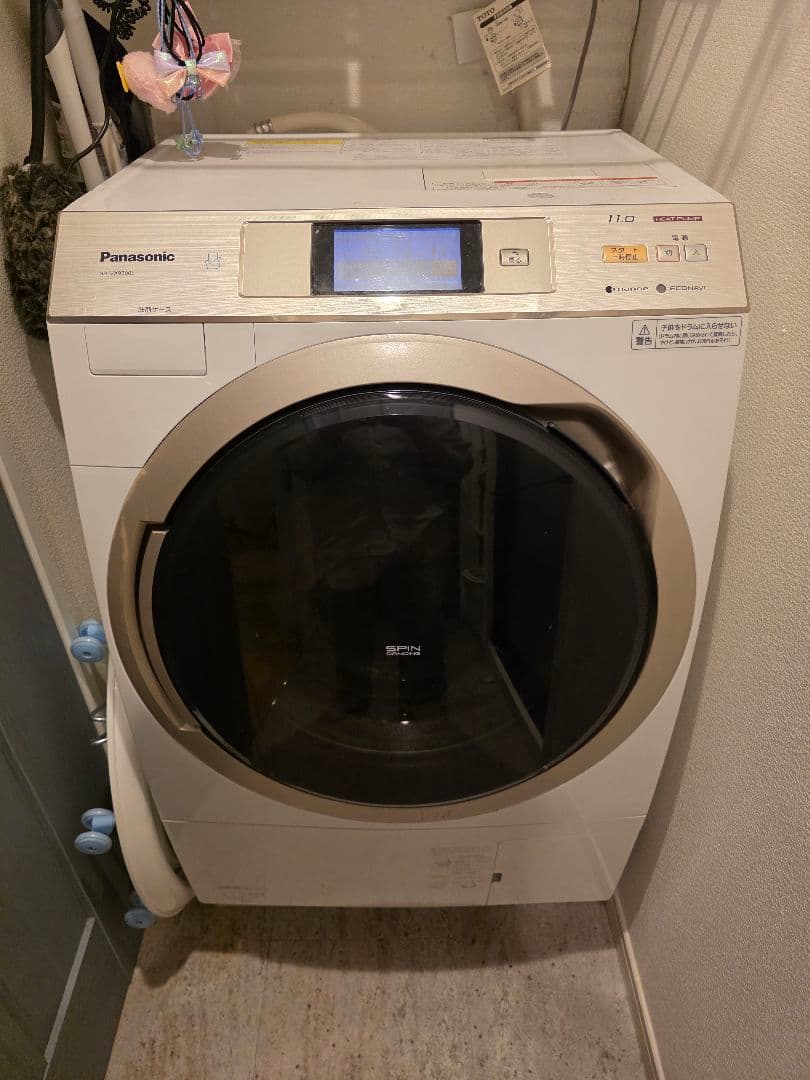 Panasonicドラム式洗濯機 NA-VX9700L　2017年製