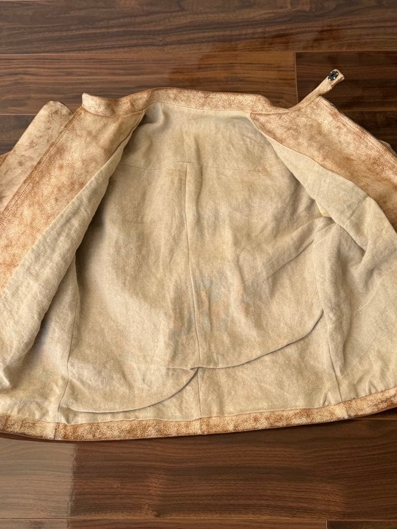 カルペディエム　シングル　ライダース　馬革　アンティーク加工