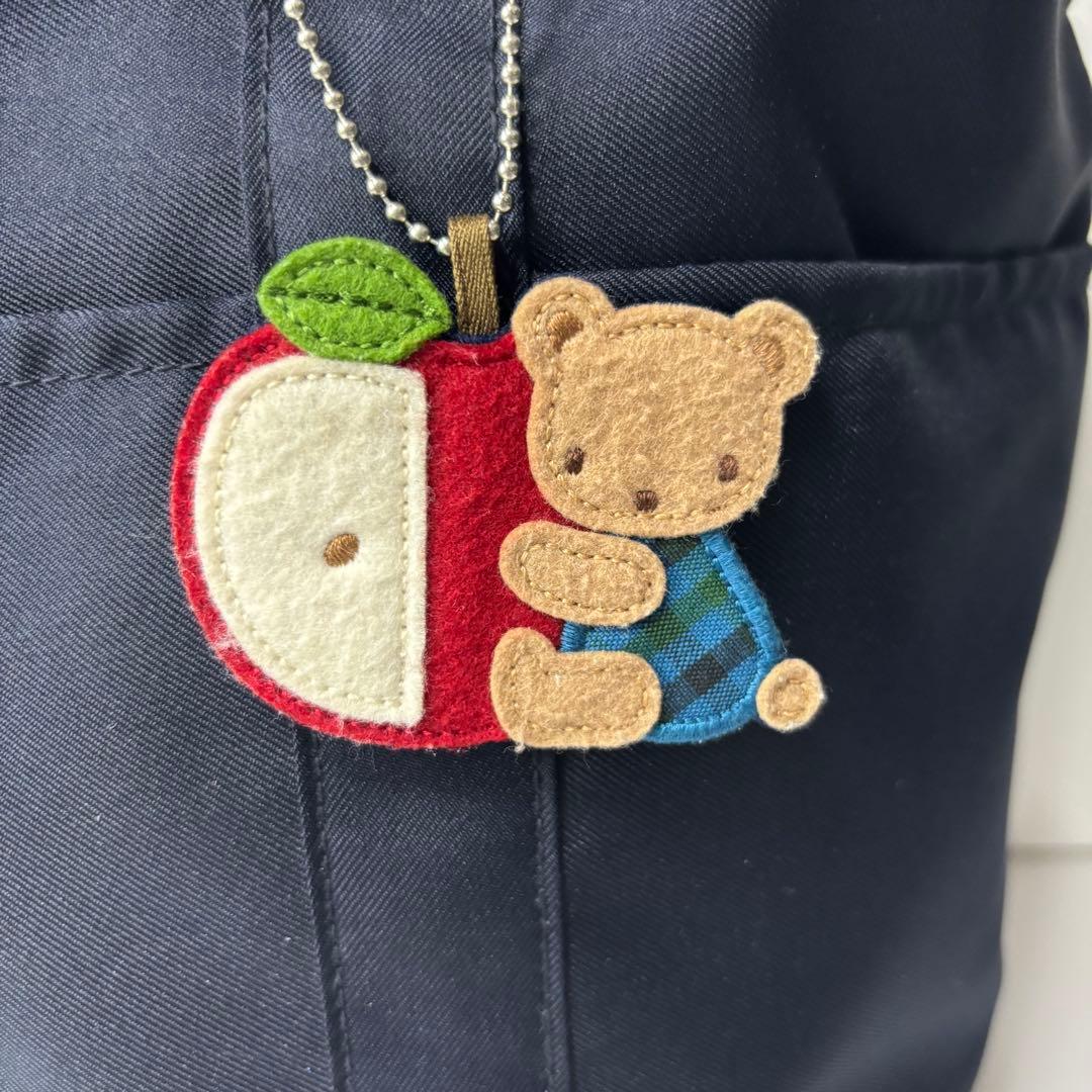 familiar マザーズバッグ (青)