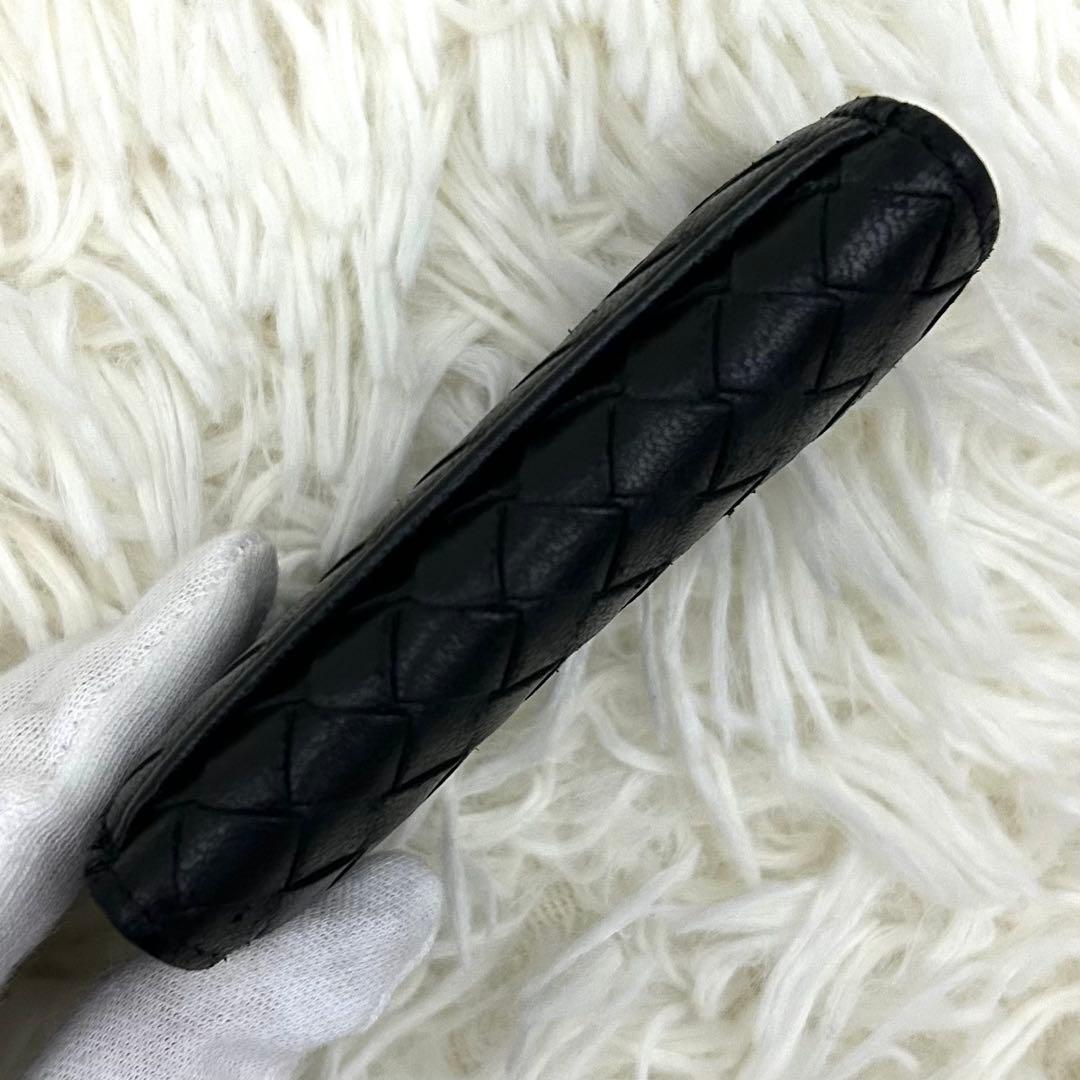 【美品】BOTTEGA VENETA イントレチャート レザー 財布