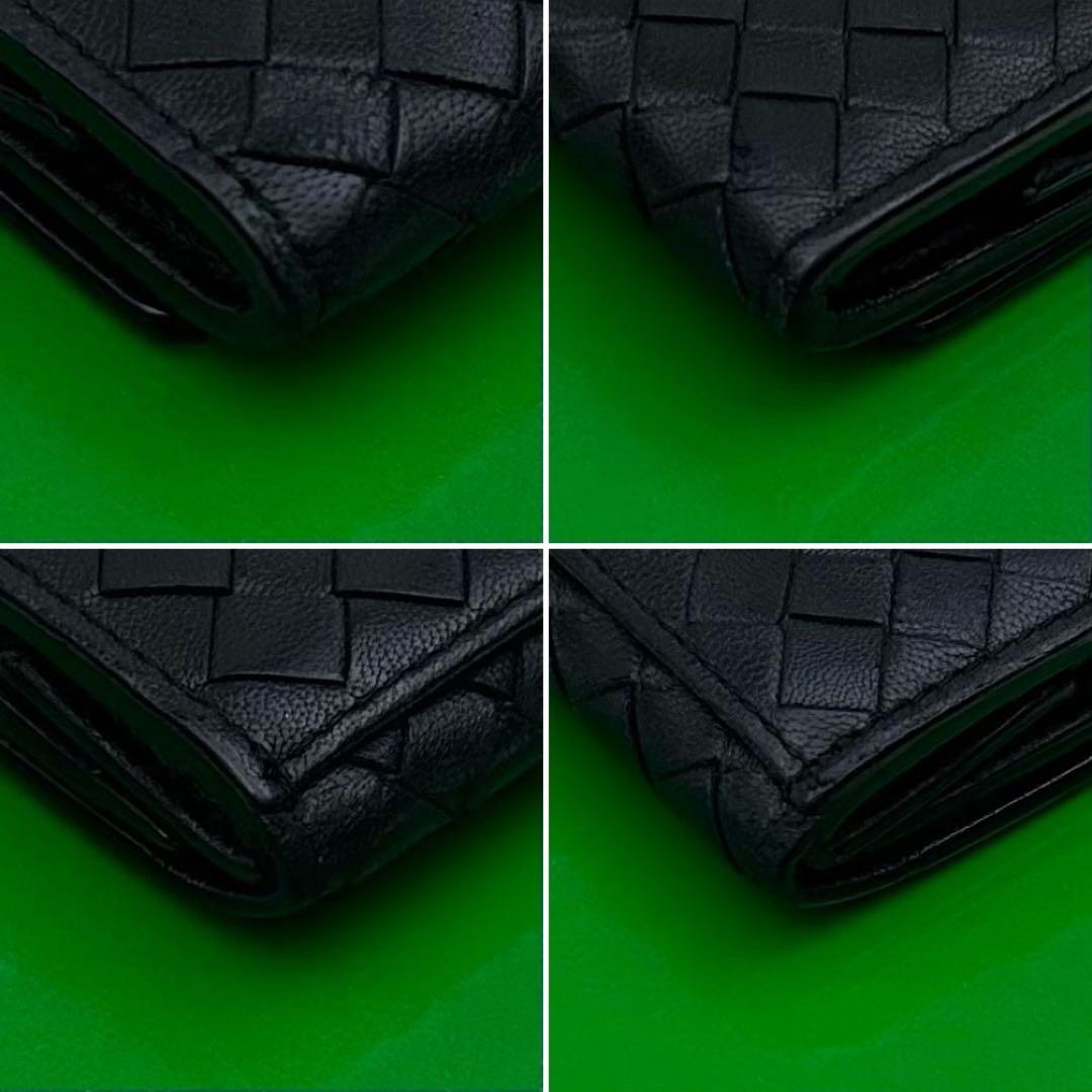 【美品】BOTTEGA VENETA イントレチャート レザー 財布