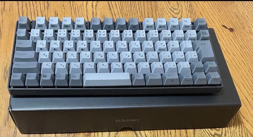 REALFORCE RC1 ブラック キー荷重 45g 日本語配列　C1HJ11