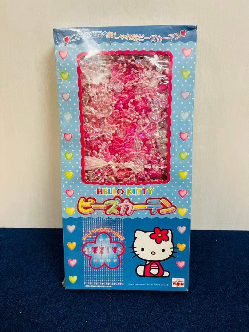 【新品未開封】ハローキティ　ビーズカーテン　レトロ　YUJIN
