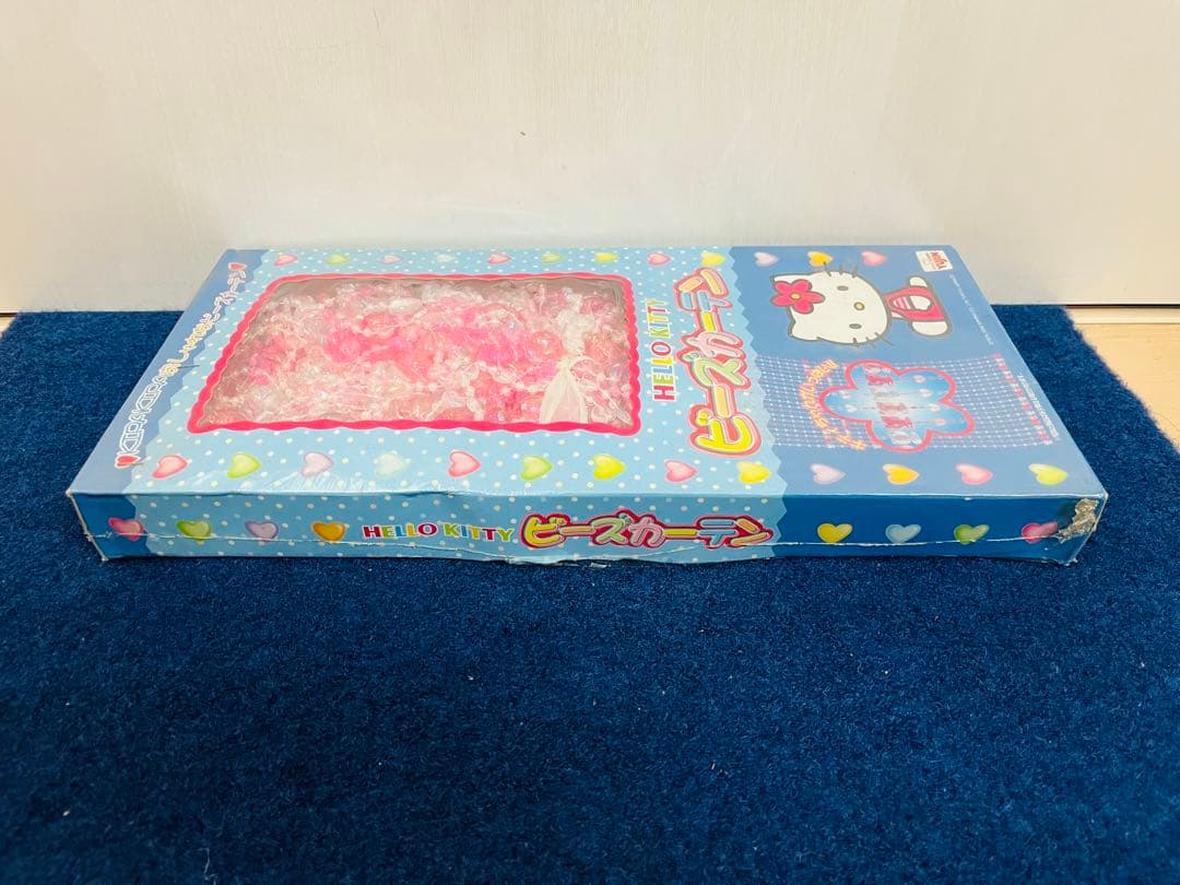 【新品未開封】ハローキティ　ビーズカーテン　レトロ　YUJIN