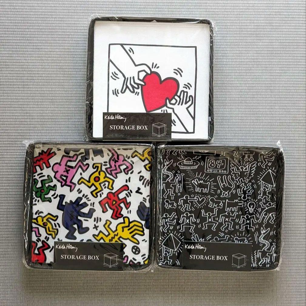 新品 Keith Haring 収納ボックス 3点セット BOX キースヘリング