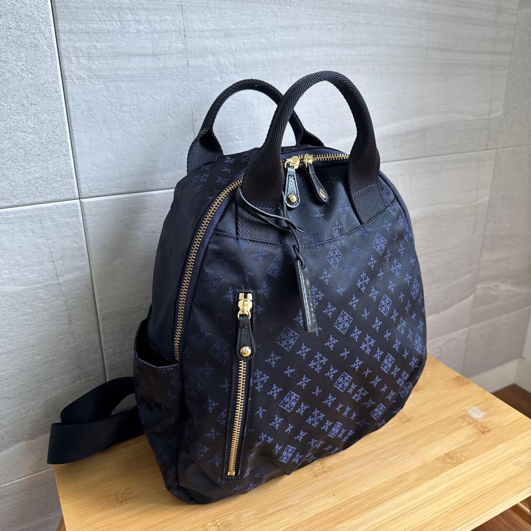 【美品】russet モノグラム総柄 リュック バックパック 2way