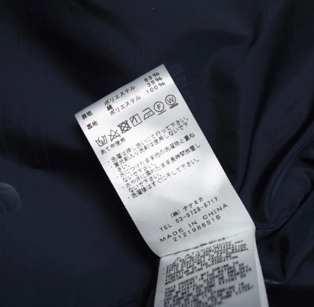 美品 ノースフェイスパープルレーベル 65/35 ステンカラーコート サイズXL