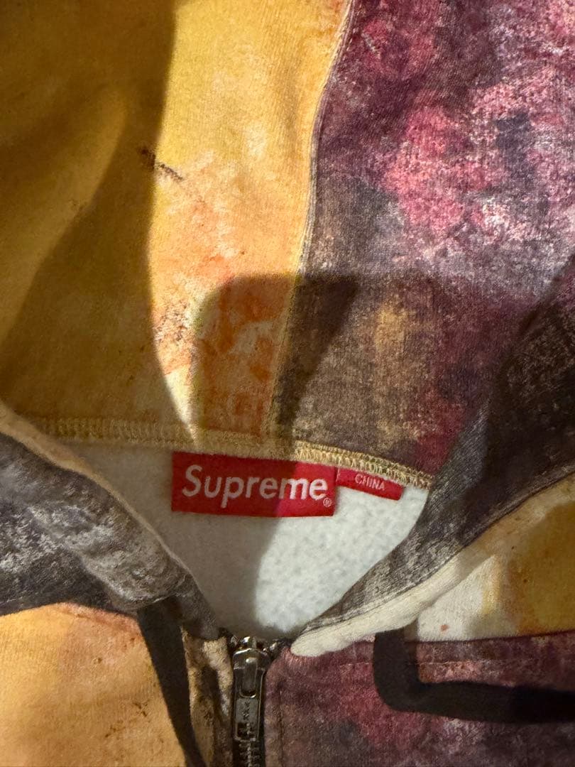 「即完」Supreme 22AW Fire Zip Up Hooded