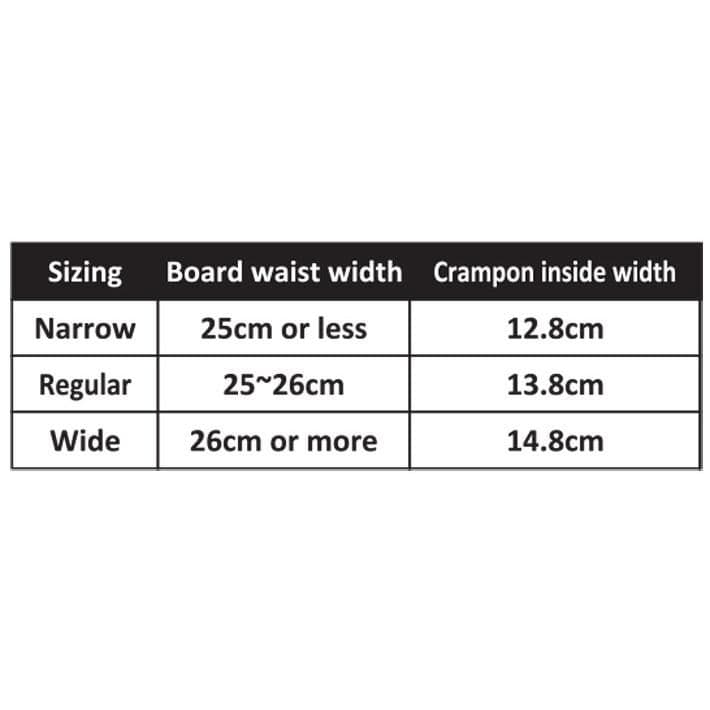 SPARK R&D IBEX CRAMPON レギュラー スプリットボード