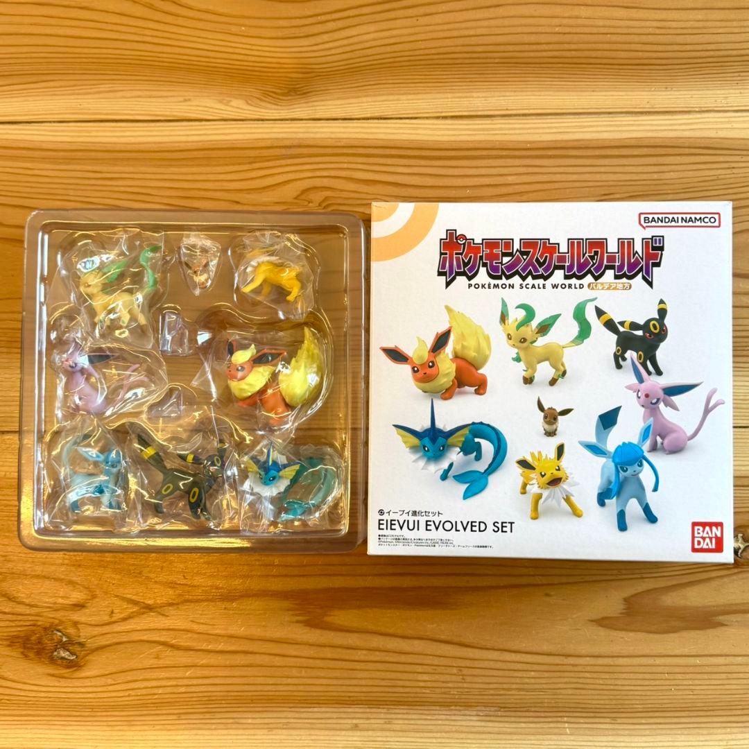 ポケモンスケールワールド パルデア イーブイ進化セット 未使用 ニンフィア付き