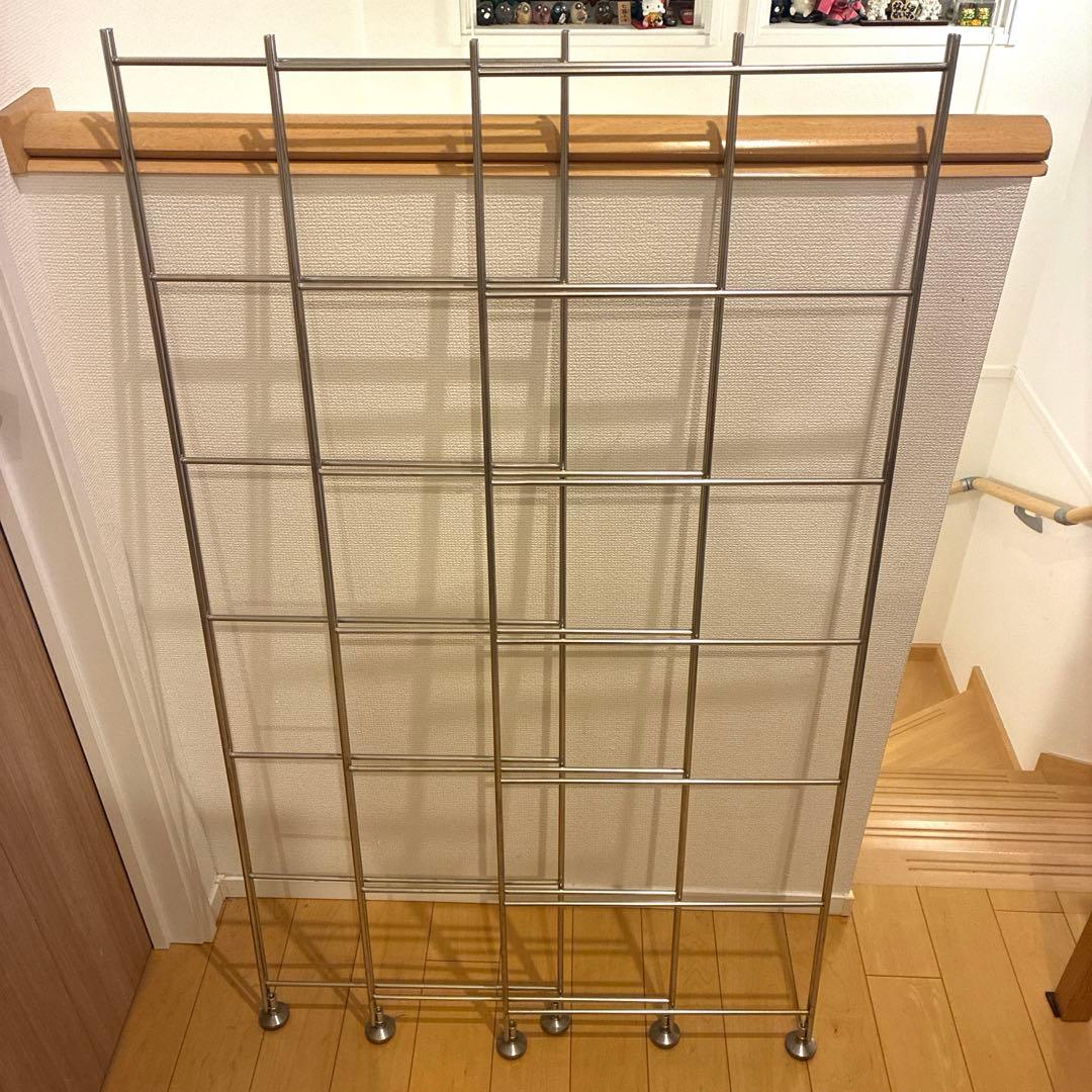 無印良品 ステンレスユニットシェルフ 追加用帆立　中 3個セット