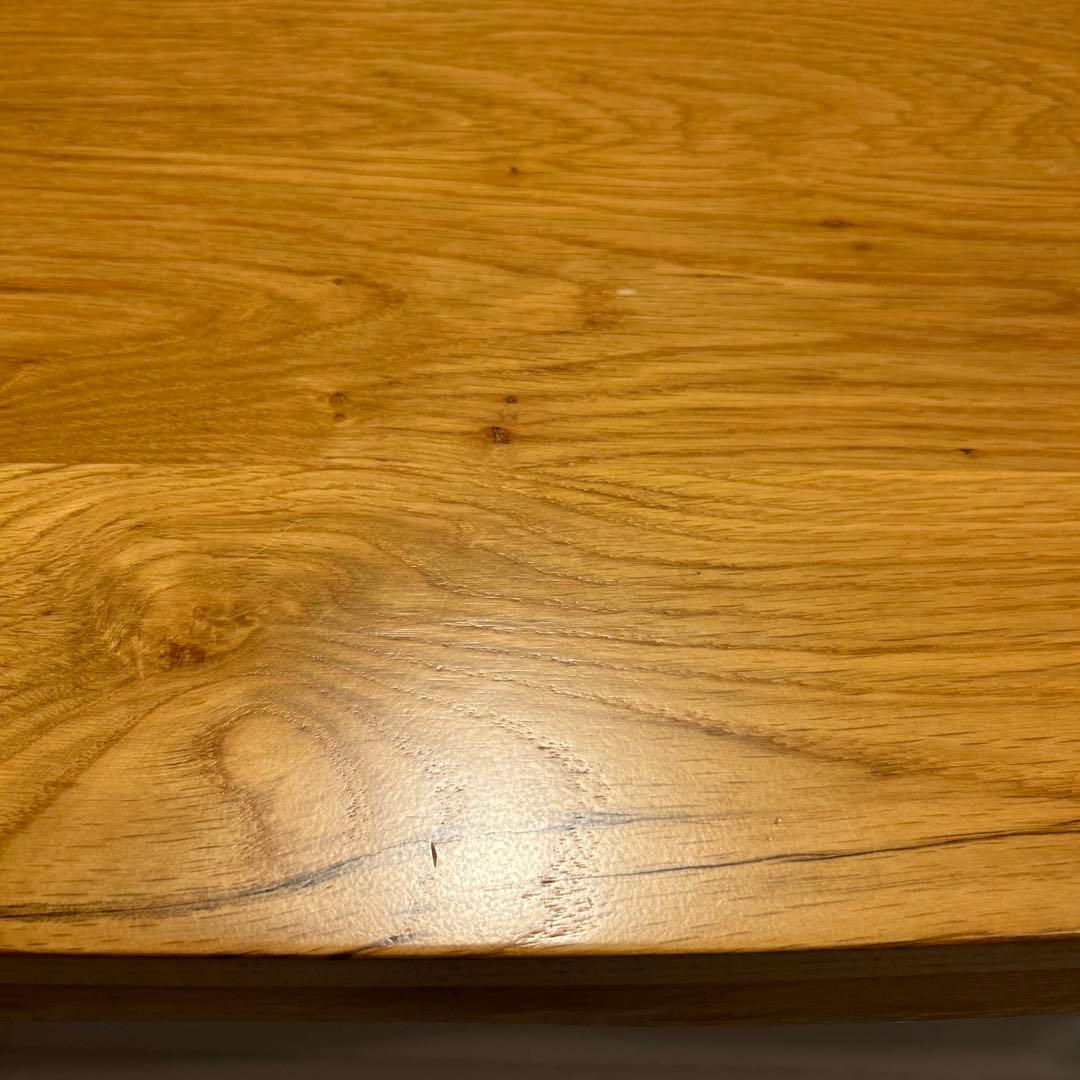 ダイニングテーブル　160cm オーク　一枚板風
