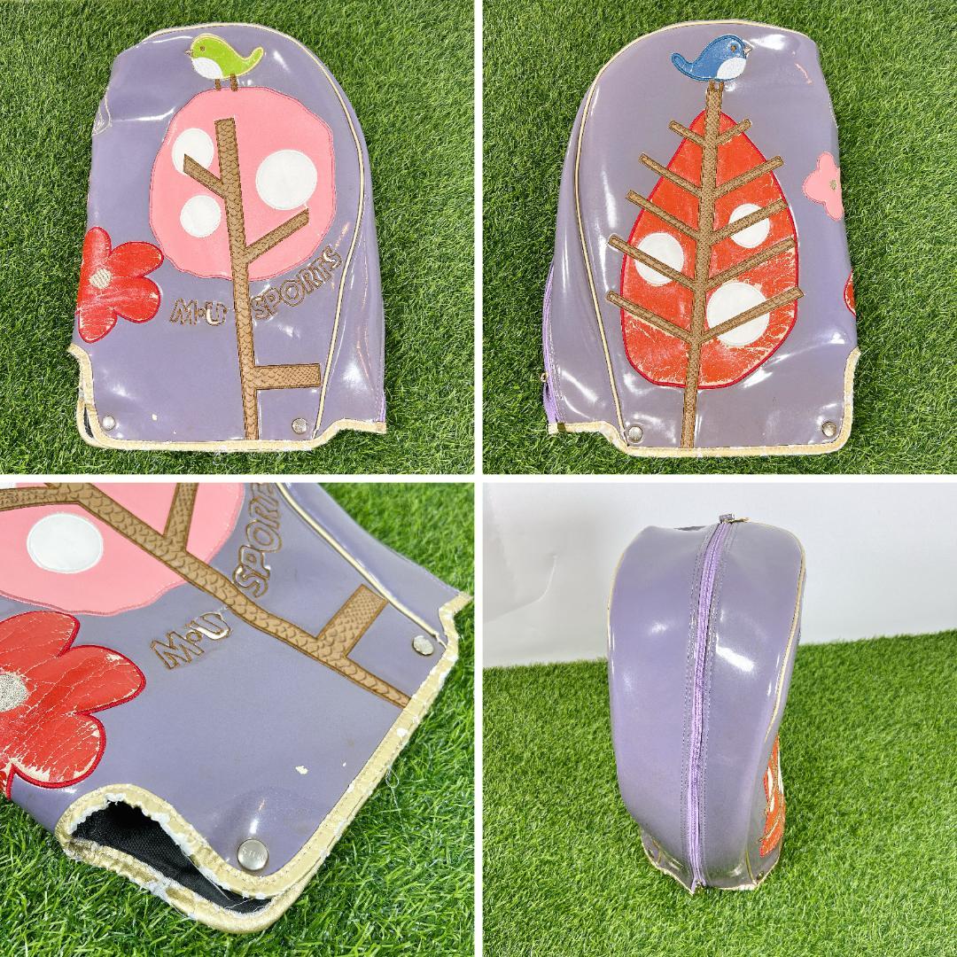 MU SPORTS ミエコ ウエサコ ゴルフ キャディバッグ キャスター付