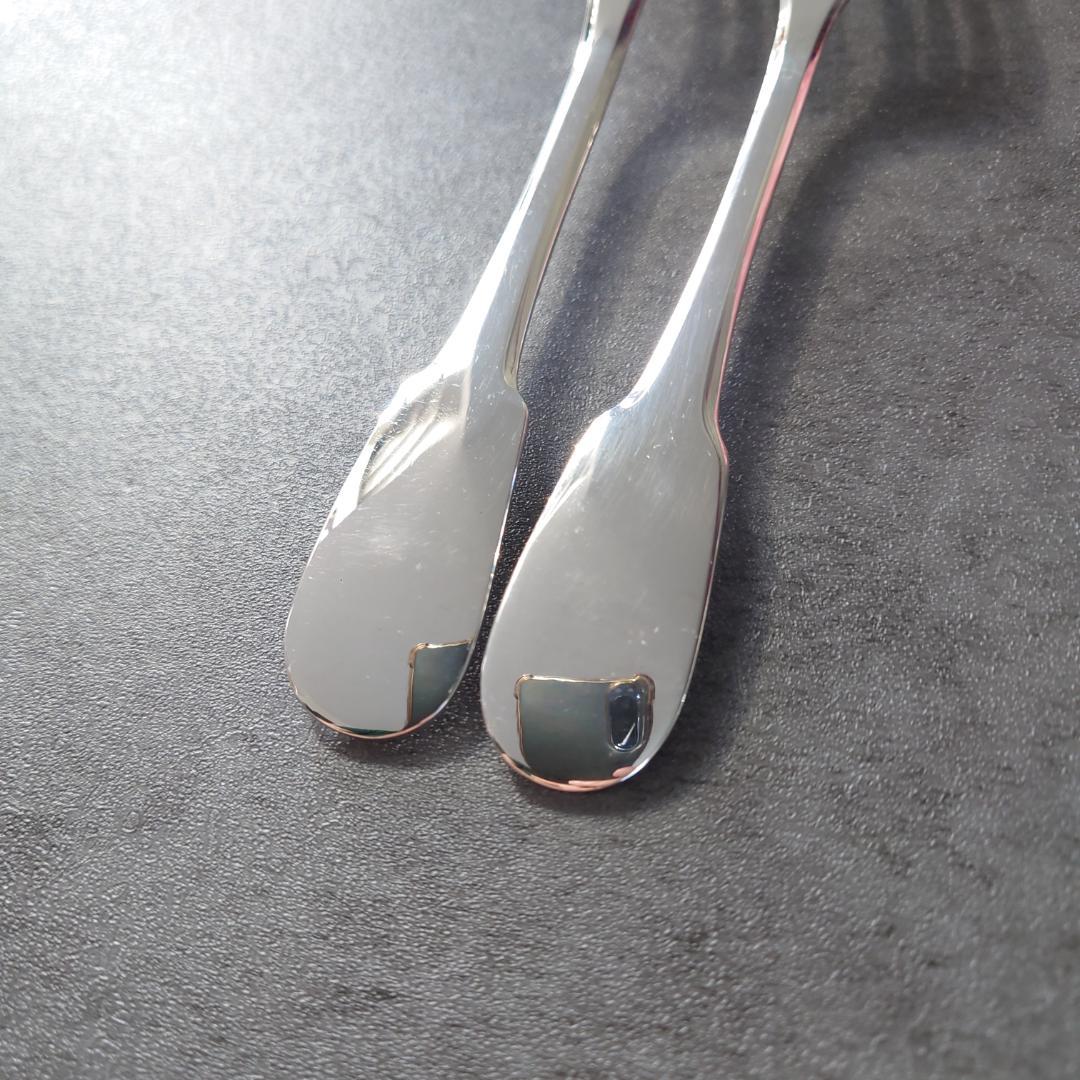 美品 クリストフル クリュニー デザートフォーク 2点