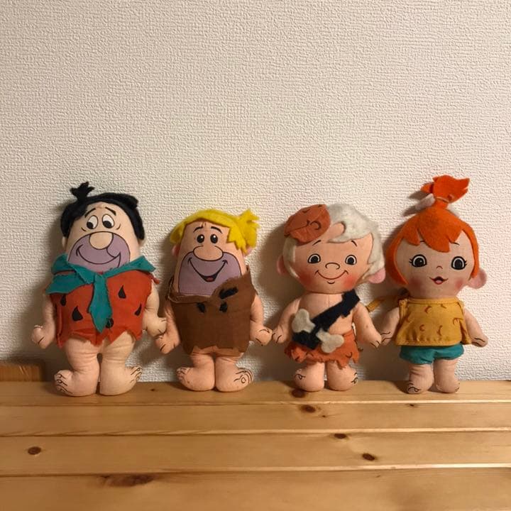 フリントストーン ドール4体セット  難あり！