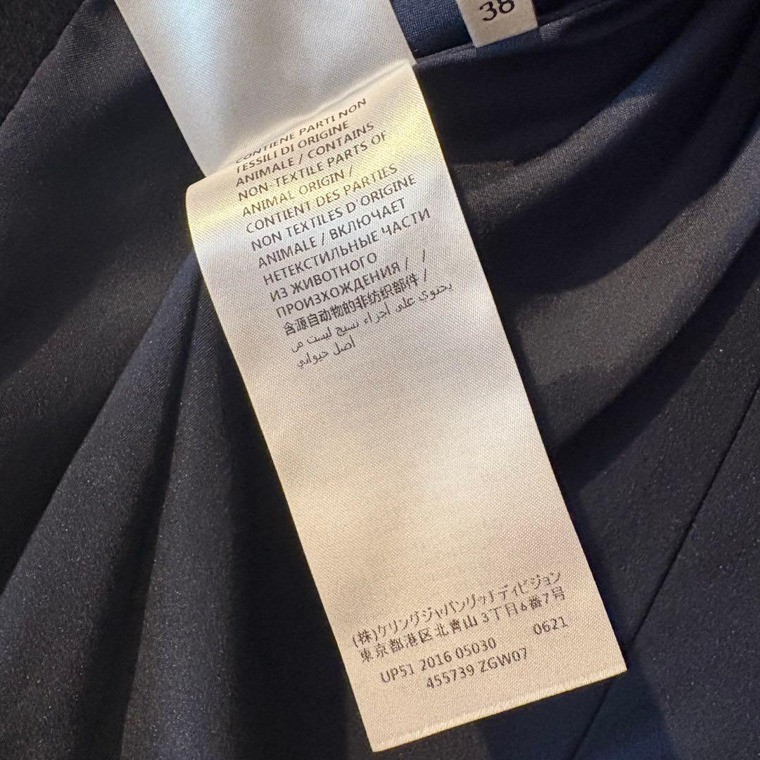 GUCCI グッチ　チェスターコート　ネイビー