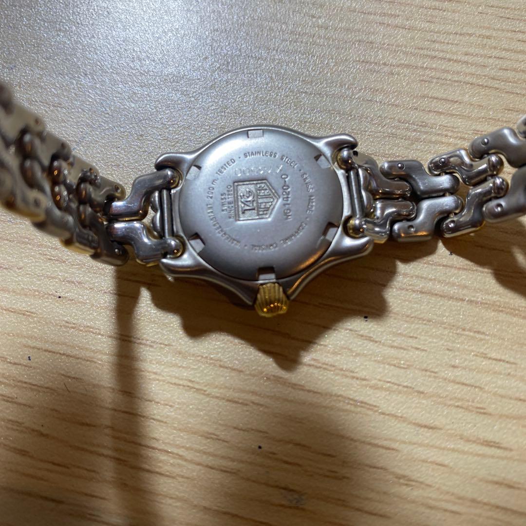 Tag Heuer シルバー/ゴールド クォーツ腕時計