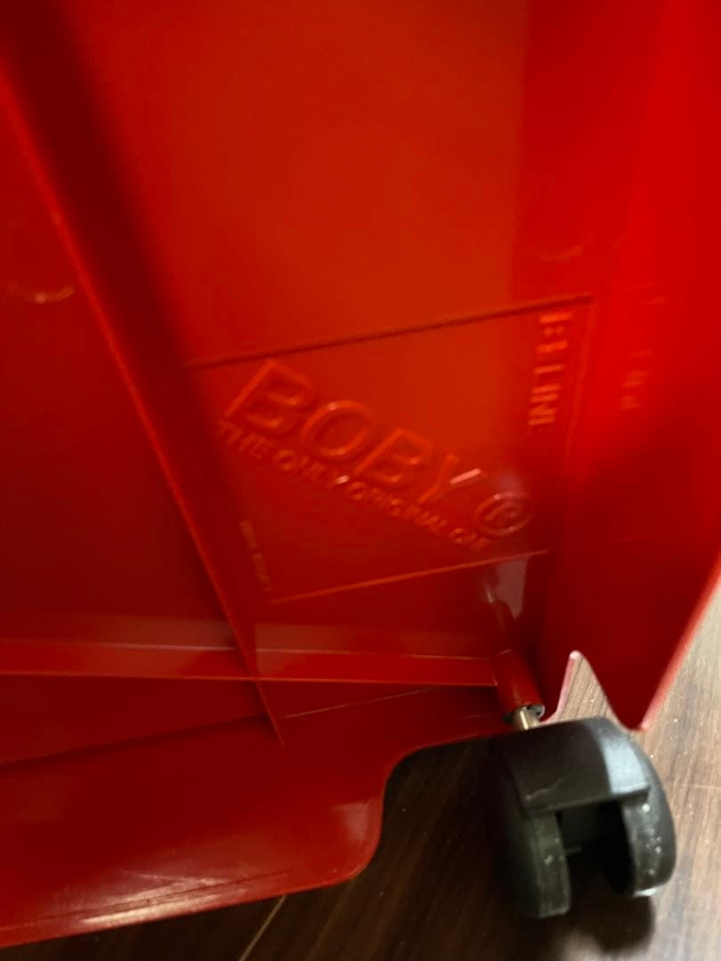 ビーライン　ボビーワゴン　3段5トレイ　レッド