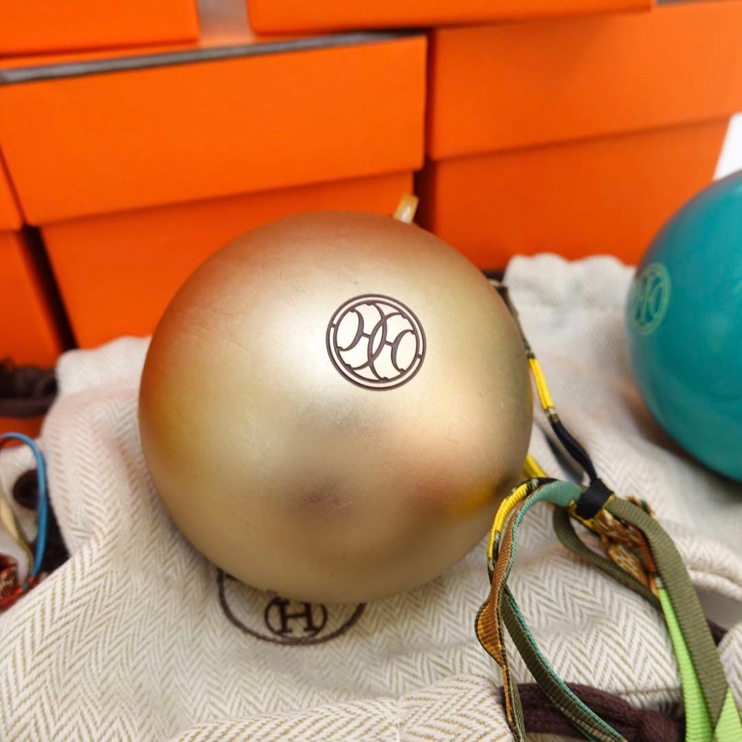 エルメス ブール ドゥ　ノエル　クリスマス　オーナメント　オブジェ　インテリア