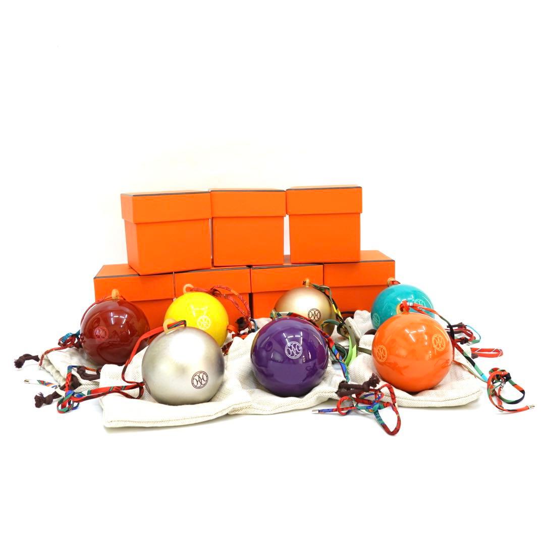 エルメス ブール ドゥ　ノエル　クリスマス　オーナメント　オブジェ　インテリア