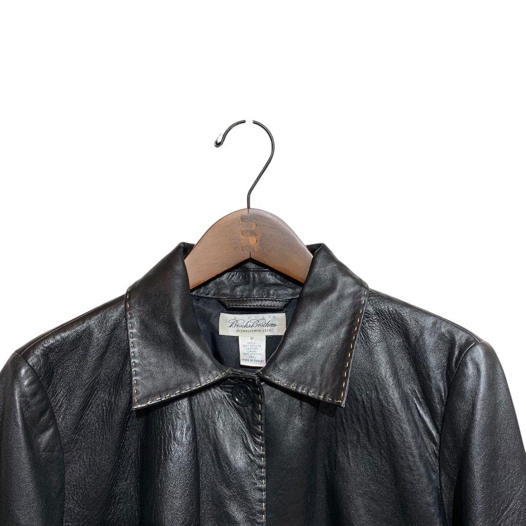 ゆうさん BROOKS BROTHERS 本革ラムレザージャケット