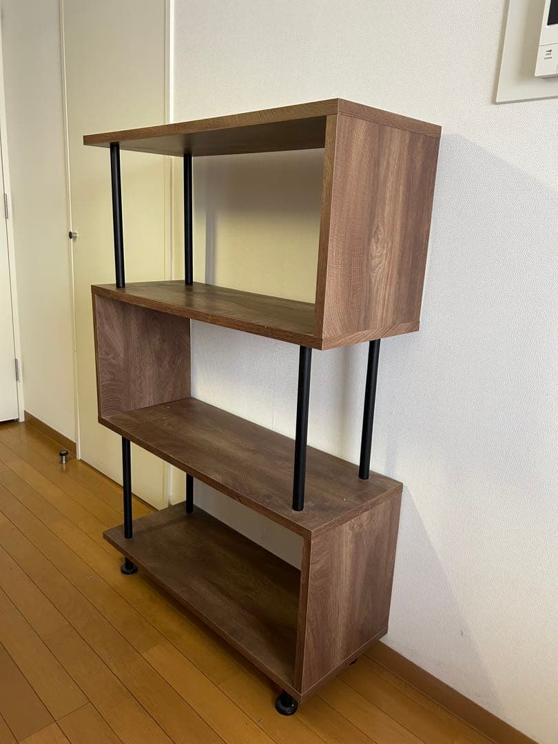 noce フリーラックBY0405-1 2ウォール ナット 棚 チェスト