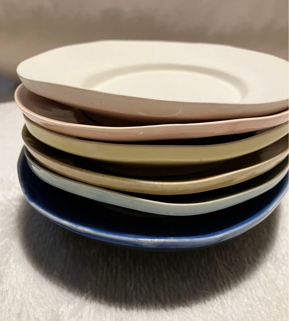 【B品】井山三希子さん　オーバルプレート7枚セット