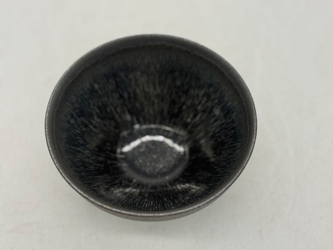 ※中国　建窯　銀豪天目茶碗　送料込み260125